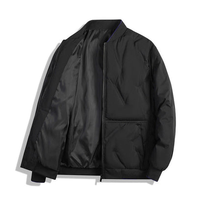 Men's winter jacket, padded, reversible