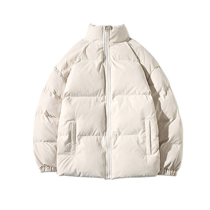 Unisex quilted jacket, loose fit, lined