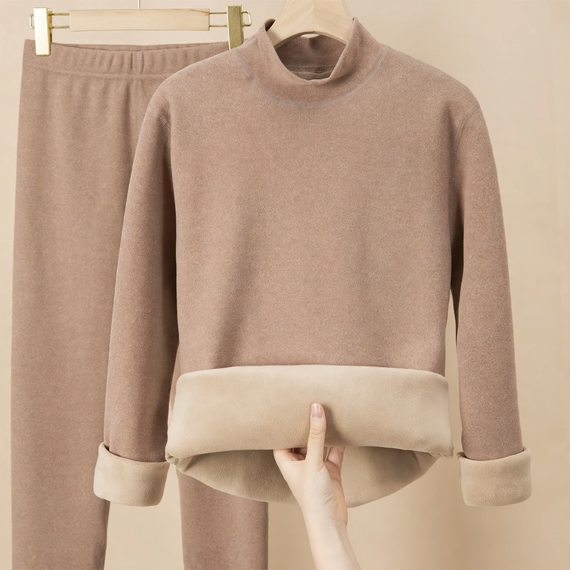 Padded thermal underwear set, unisex