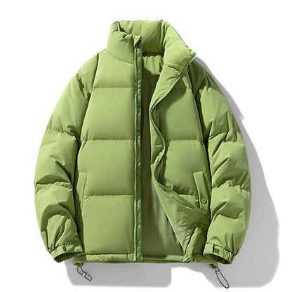 Warm down jacket for men and women