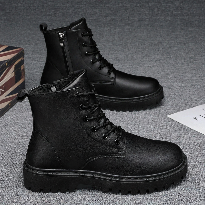 Non-slip men's boots for kitchen and leisure