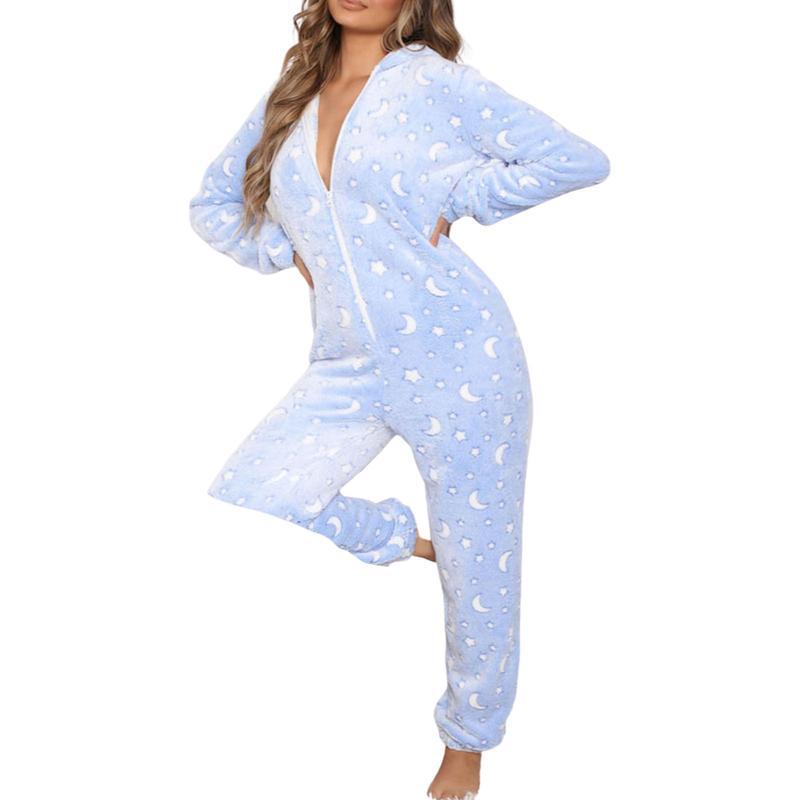 Christmas Onesie made of flannel F 19045