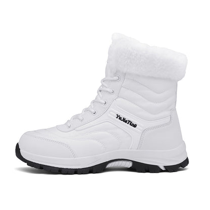 Padded winter boots, short, for men and women