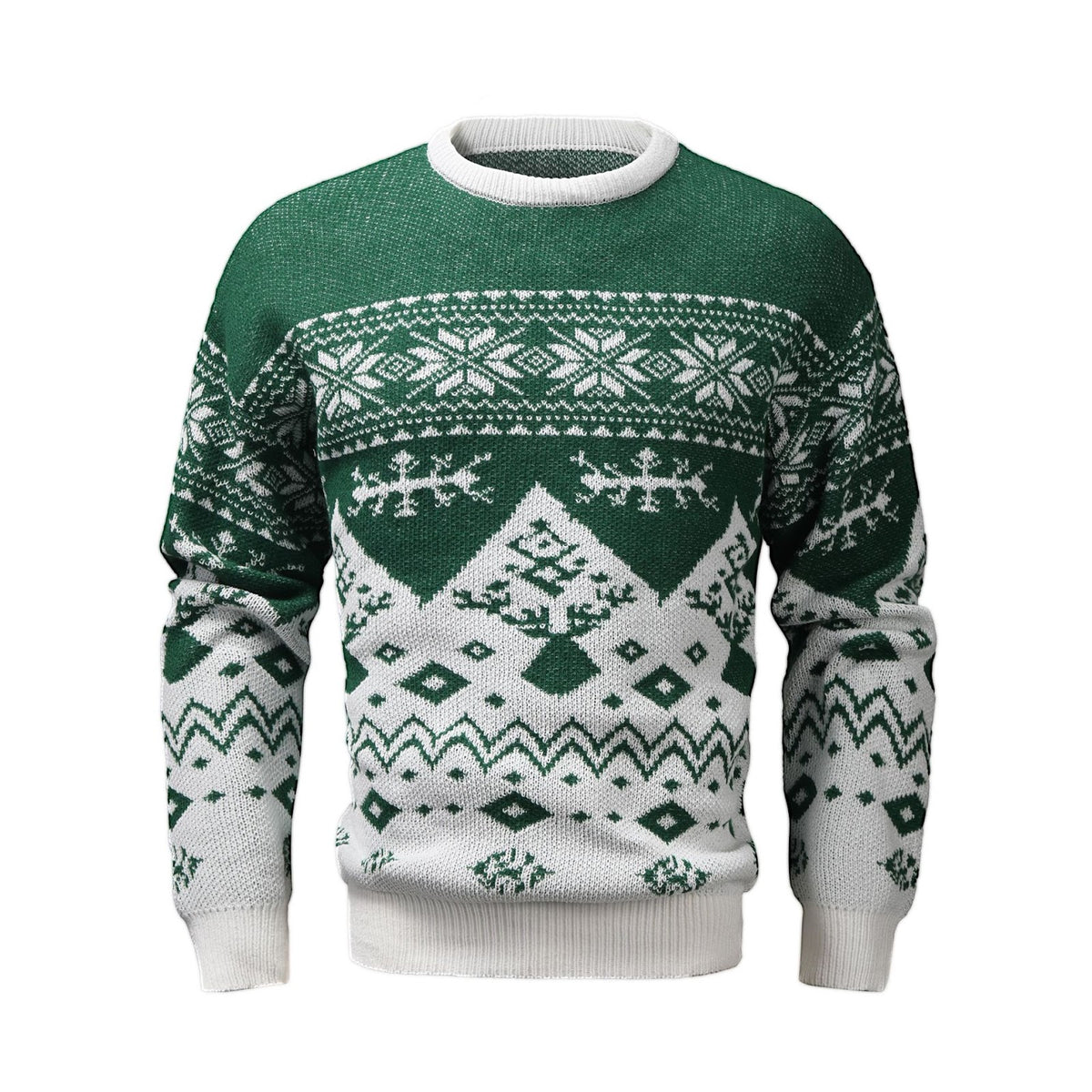 Retro Christmas sweater in American style