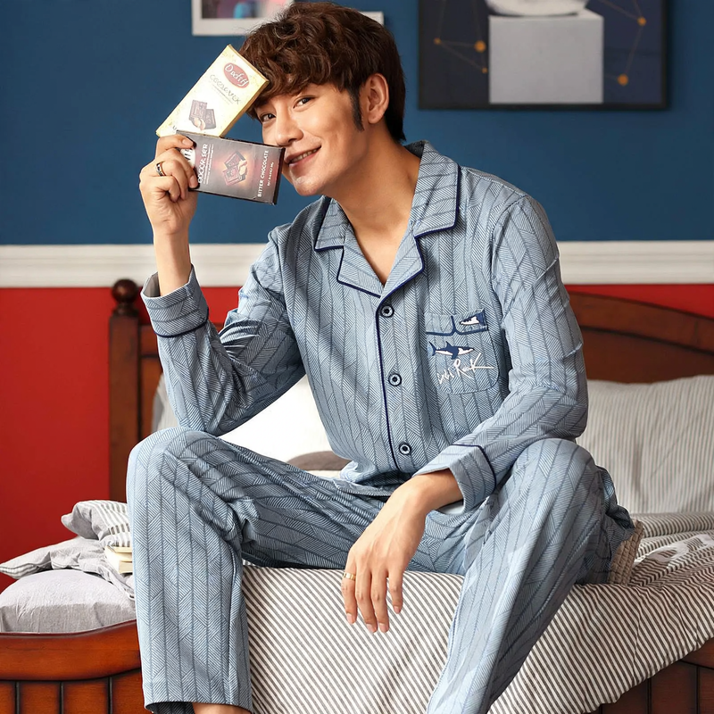 Men's Pajama Set, Cotton, Versatile