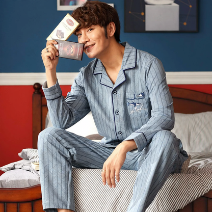 Men's Pajama Set, Cotton, Versatile