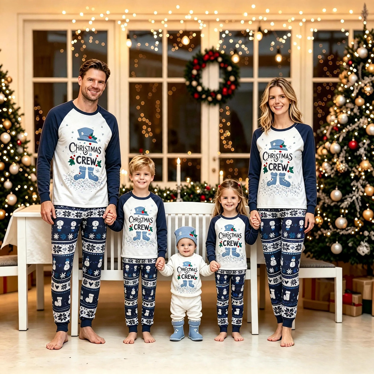 Christmas pajama set for the whole family