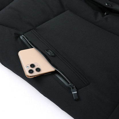 Padded men's winter jacket for everyday use