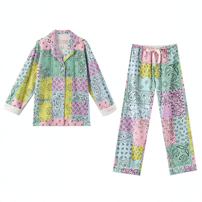 Women's Pajamas, Cotton, brushed on both sides, warm
