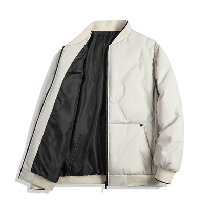 Men's winter jacket, padded, reversible