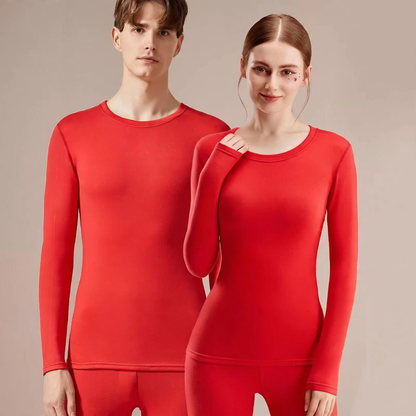 Pair-Thermo-Set, padded, Red