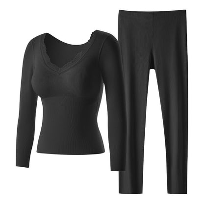 Women’s Thermal Underwear Set with Cashmere Blend