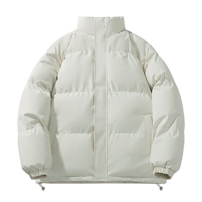 Padded men's quilted jacket in oversized look