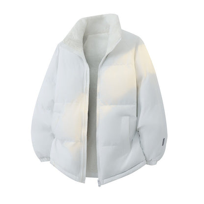 Warm, loose winter jacket for women and men