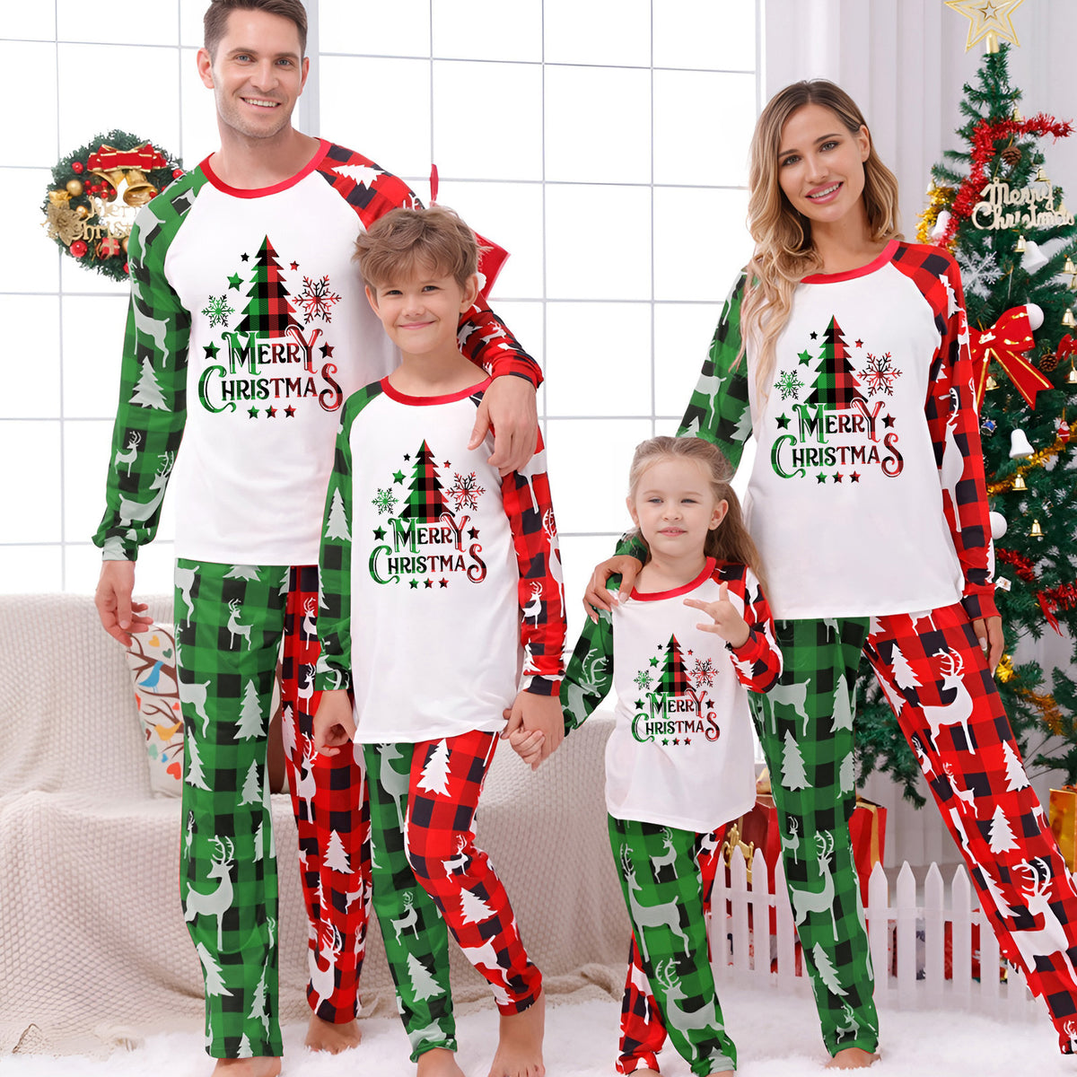 Christmas pajama set for the whole family