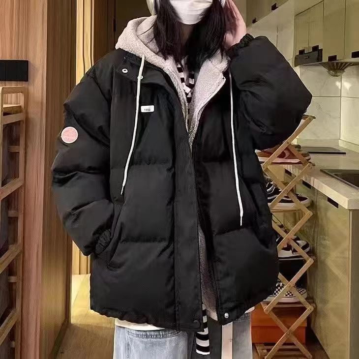 Women’s quilted jacket, oversized fit, padded