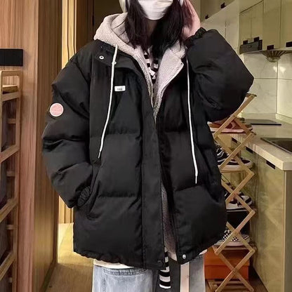 Ladies quilted jacket, oversized fit, padded