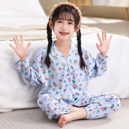 Lightweight children's pajamas for summer