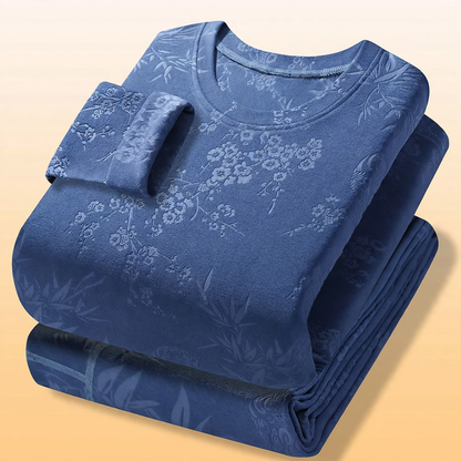 Men's Thermal Set, lined, with embossed pattern