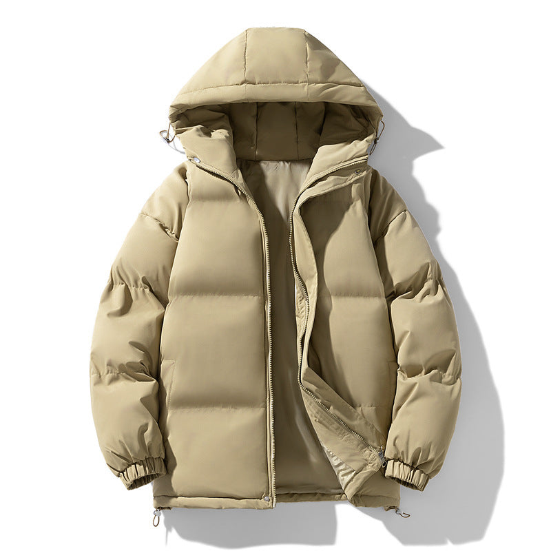 Padded hoodie for men and women, warm