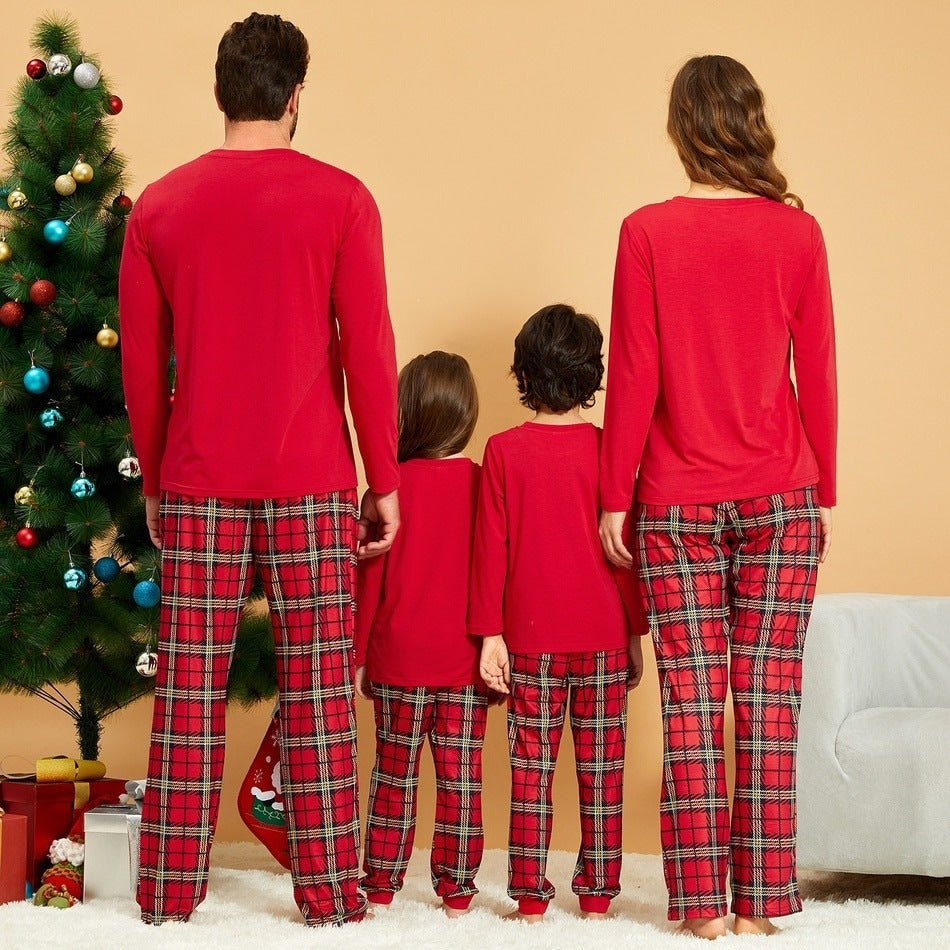 Family Pajama Set, checked