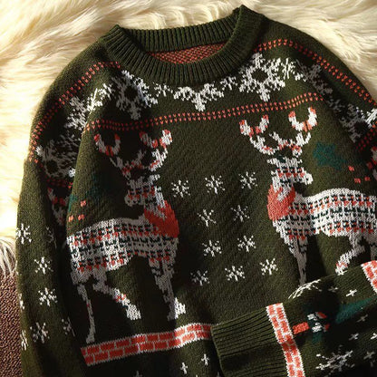 Casual knit sweater for men