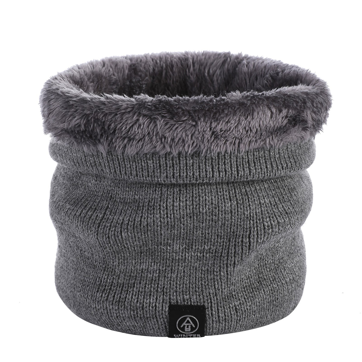Knit Loop Scarf, solid color, for women and men