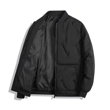 Men's winter jacket, padded, reversible
