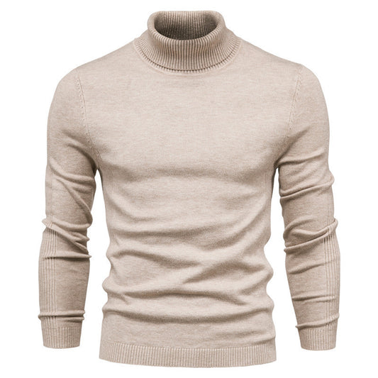 Men's Turtleneck Sweater, simple and modern