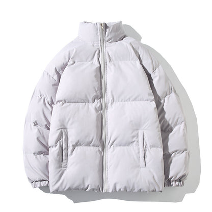 Unisex quilted jacket, loose fit, padded