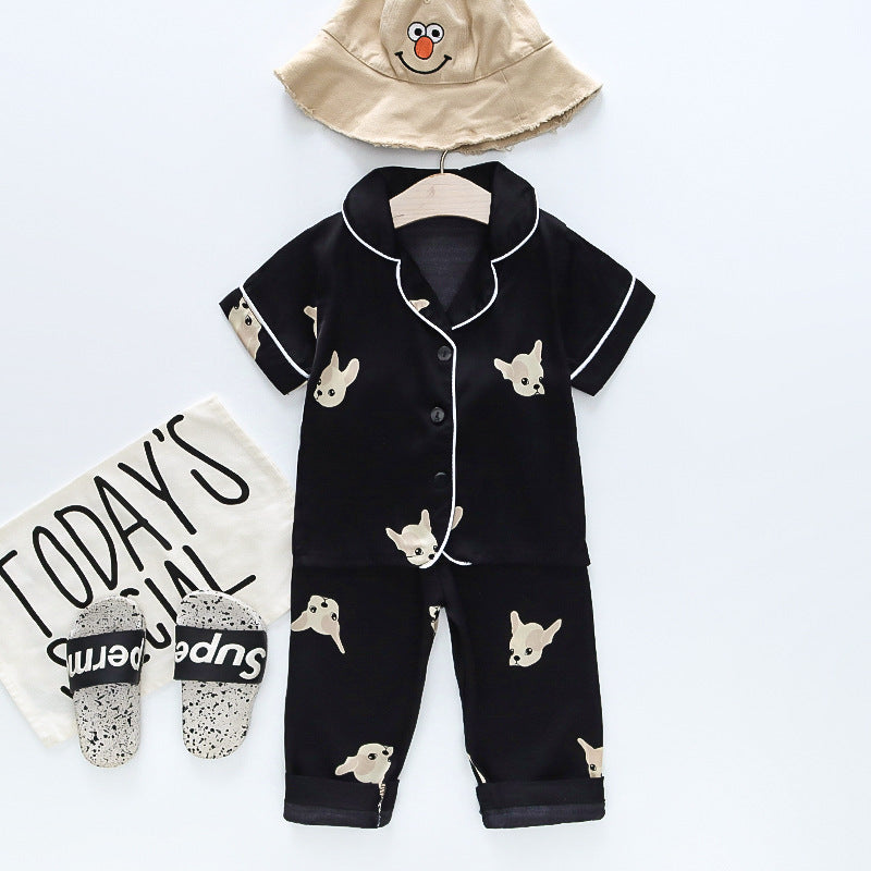 Kids' summer pajamas, short sleeves