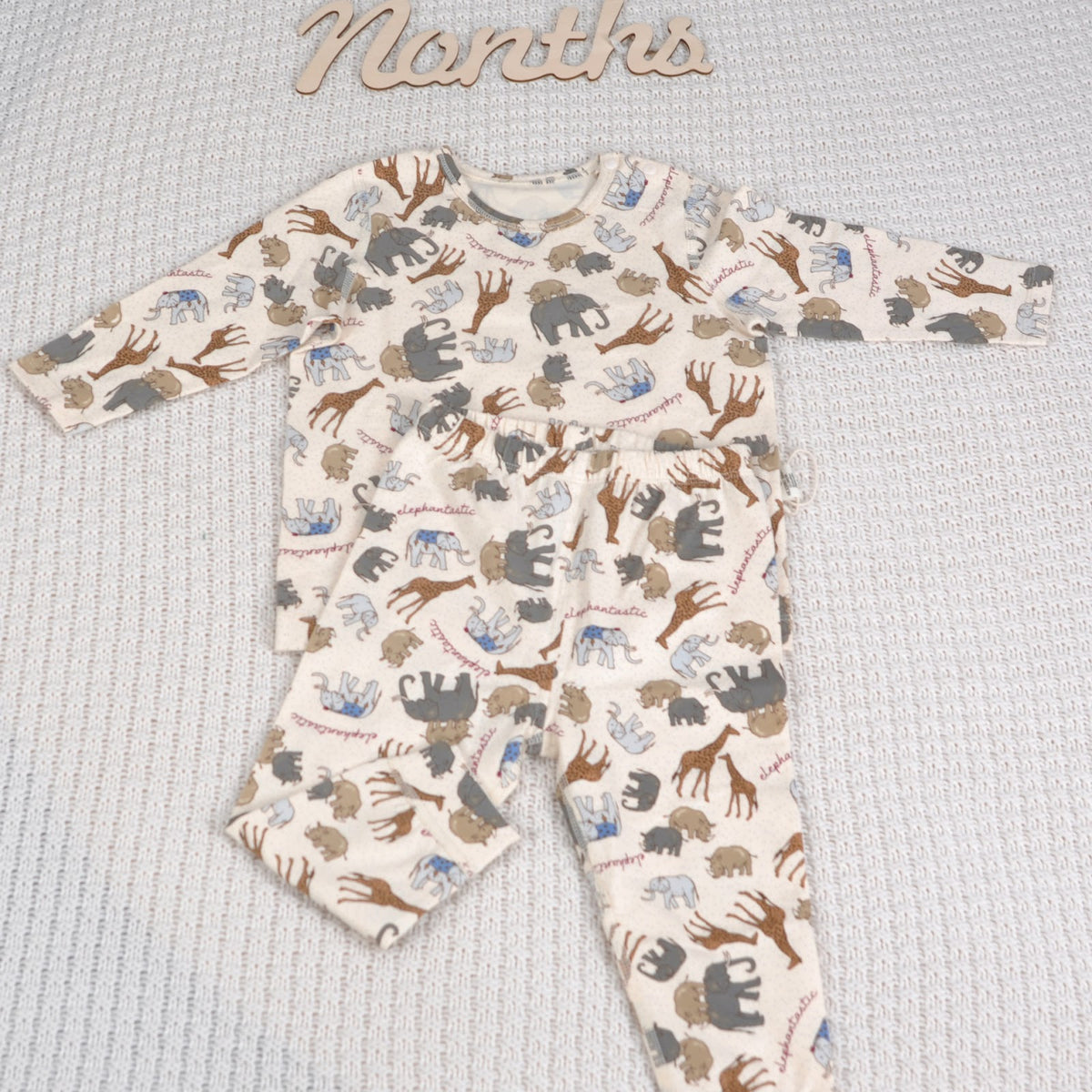 Baby Sleep Suit Set in Nordic Style
