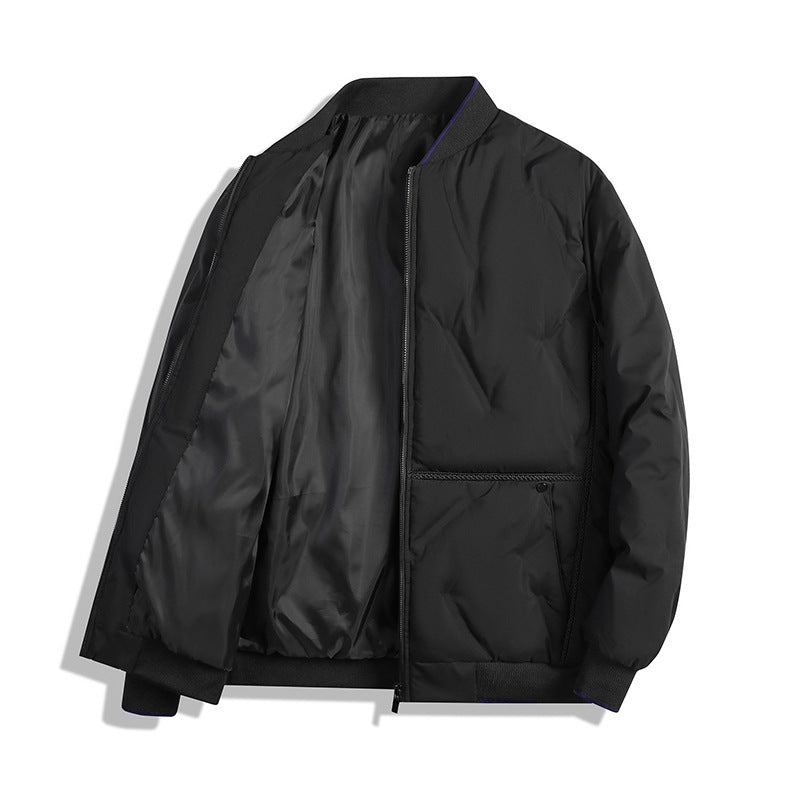 Men's winter jacket, padded, reversible