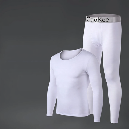 Padded men's thermal underwear set