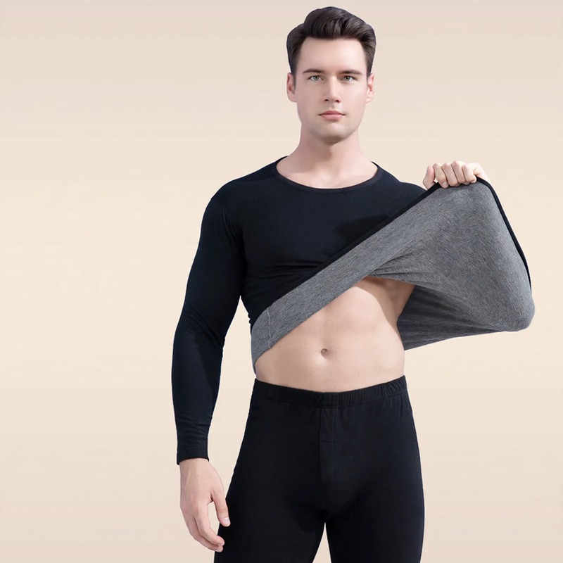 Thermo-Set for ladies and gentlemen, with cashmere and silk