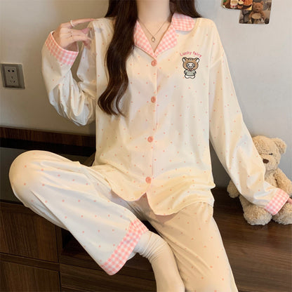 Women’s Pajama Set, Long Sleeve, with Christmas Print