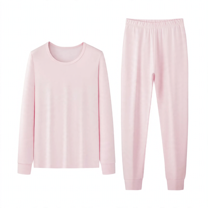 Cotton thermal underwear set for couples