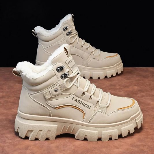 Padded men's work boots, outdoor ankle boots