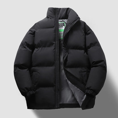 Unisex-Winter jacket, padded, stand collar