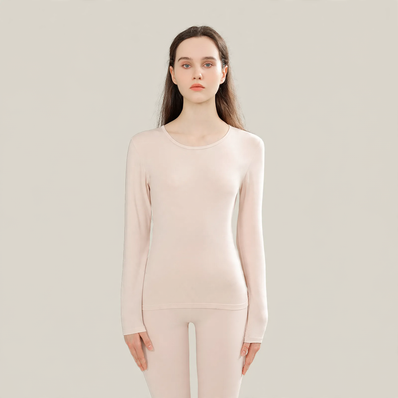 Women's Thermal Underwear Set, Cotton, Antibacterial