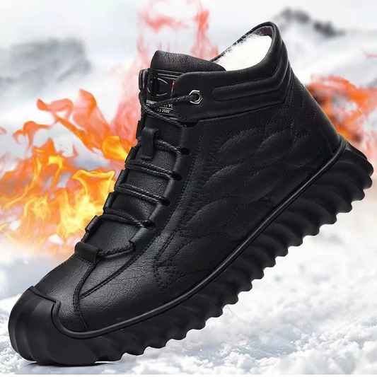 Men's winter boots, lightweight, warm, slip-resistant