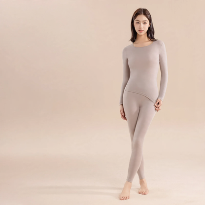 Women Thermal Underwear Set, Modal Mix, ultra-thin