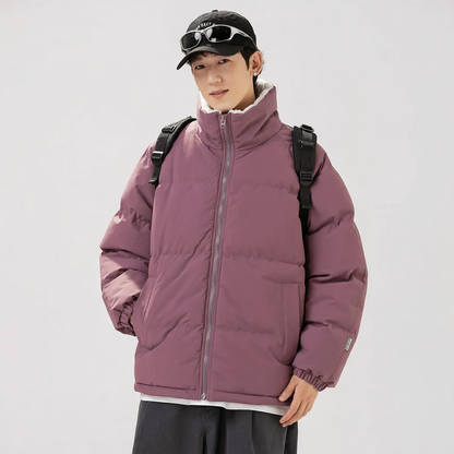 Unisex-Winter Jacket, Lamb Fleece, Lined, Warm