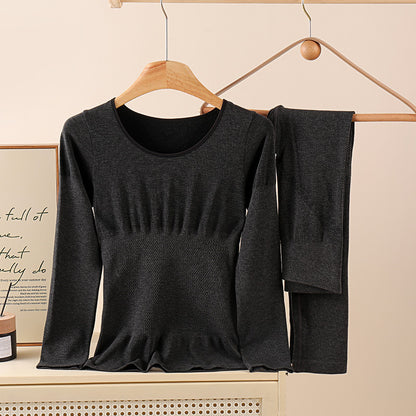Women's Thermal Underwear Set, Shaping, Round Neck