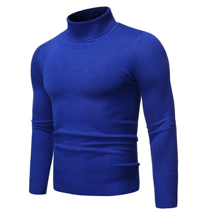 Men's Turtleneck Sweater, simple and modern