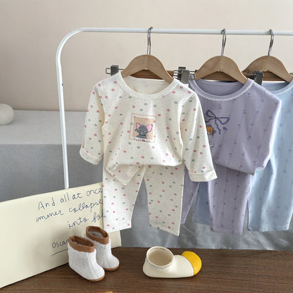 Kids Pajama Set, Cotton Blend, Various Patterns
