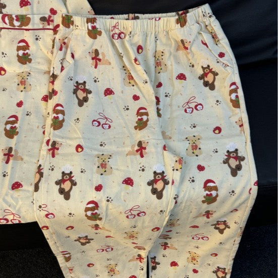 Christmas Pajama Set for Couples, Cotton
