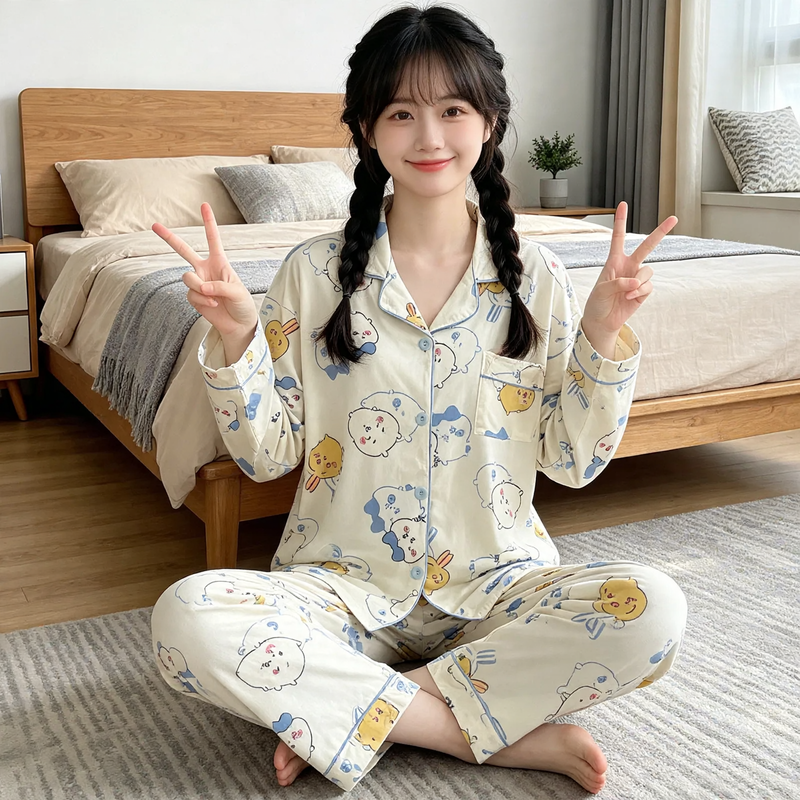 Women's House Suit, Long Sleeve, Christmas Design