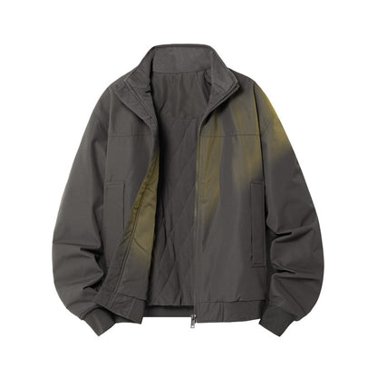 Men's pilot jacket, padded, in vintage style