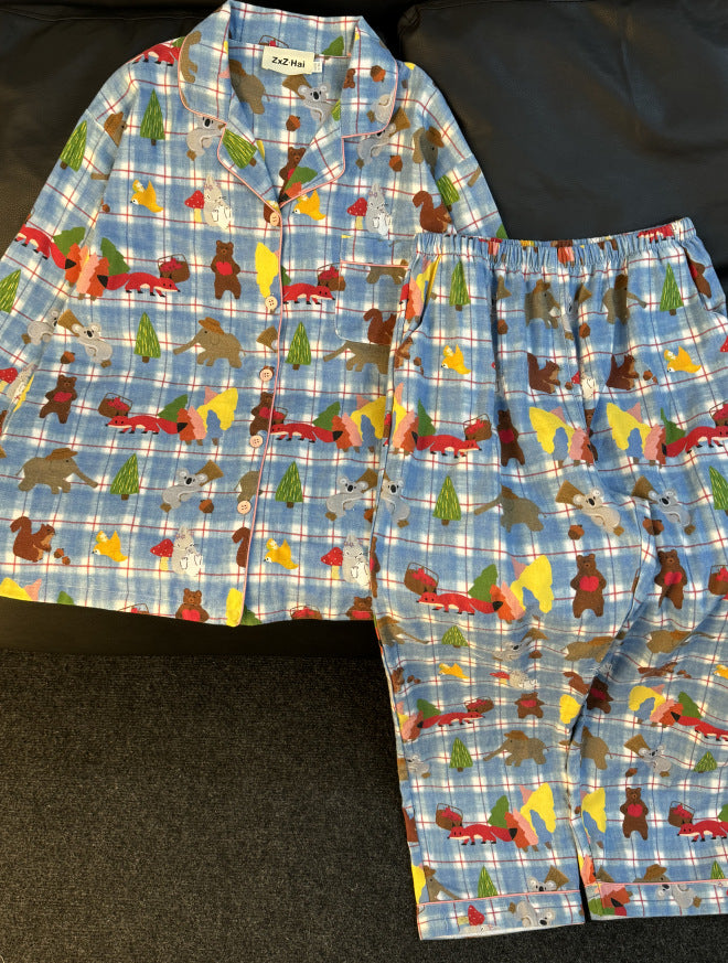 Christmas Pajama Set for Couples, Cotton